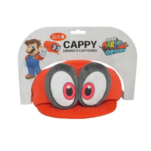 Maskotka Nintendo - SUPER MARIO ODYSSEY - Mario Cap 11cm