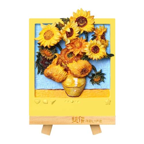 Madness - MAGNET DIY - Sunflowers - Resin DIY 3D Painting Magnet