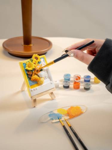 Madness - MAGNET DIY - Sunflowers - Resin DIY 3D Painting Magnet