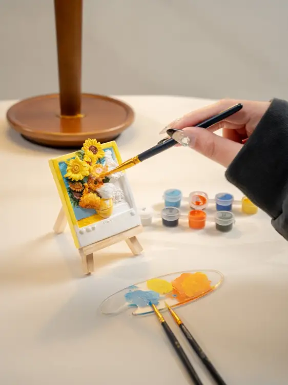 Madness - MAGNET DIY - Sunflowers - Resin DIY 3D Painting Magnet