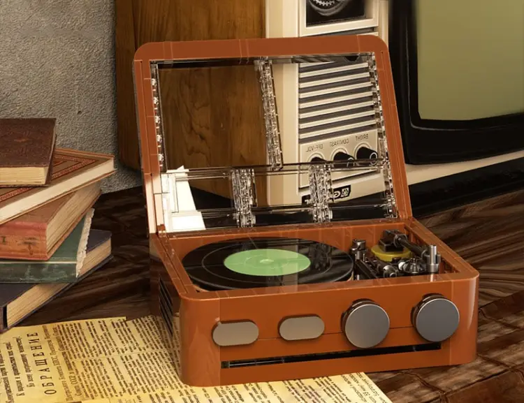 Madness - POP SERIES - Construction Kit - Vinyl Record Player - 217pc