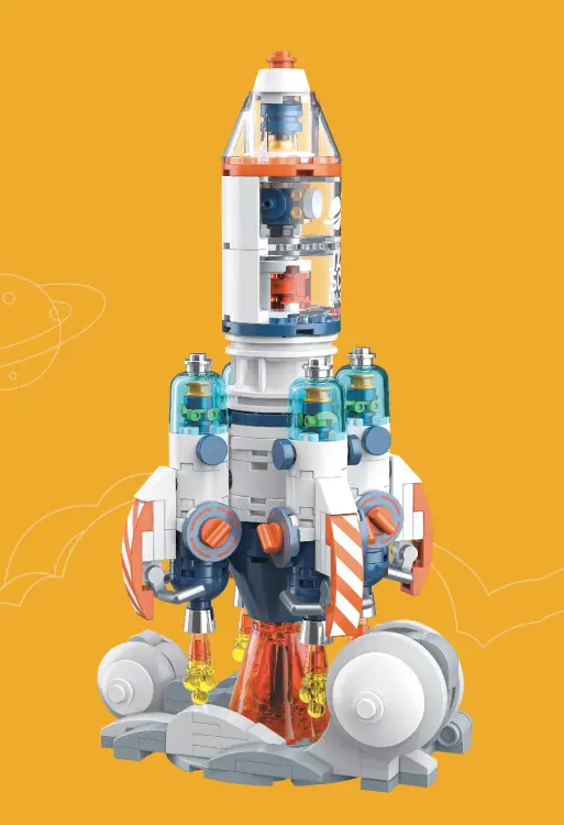 Madness - POP SERIES - Construction Kit - Space Exploration Rocket - 294pc