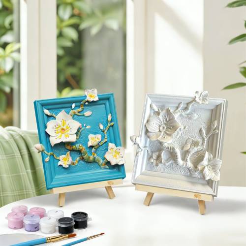 Madness - MAGNET DIY - Apricot Blossom - Resin DIY 3D Painting Magnet
