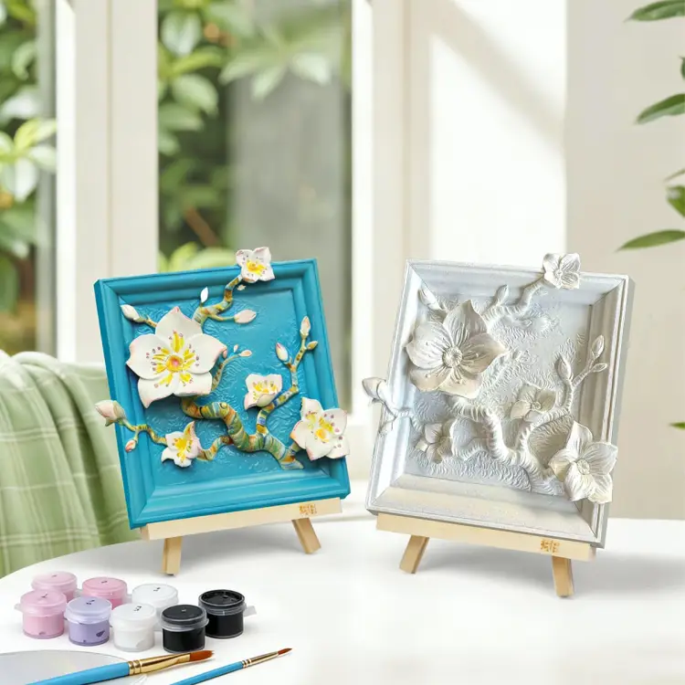 Madness - MAGNET DIY - Apricot Blossom - Resin DIY 3D Painting Magnet