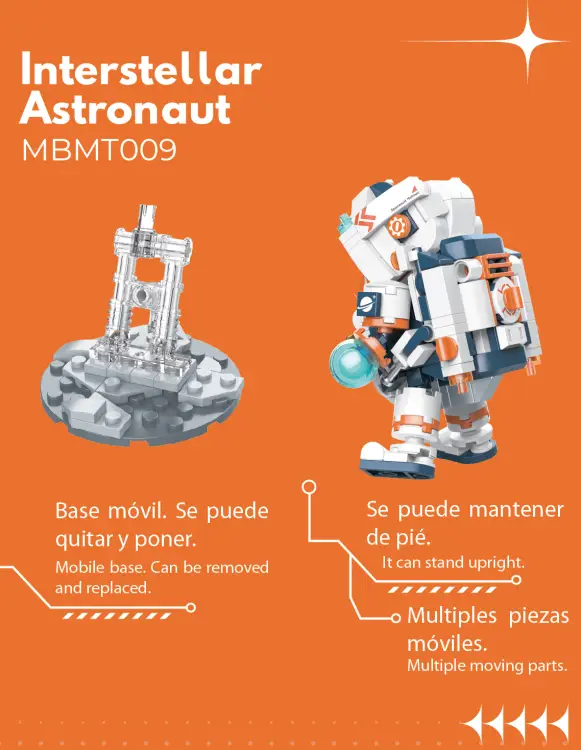 Madness - POP SERIES - Construction Kit - Interstellar Astronaut - 302pc