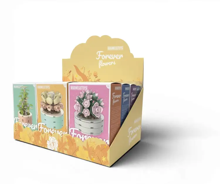 Madness - FOREVER FLOWERS - Bricks Succulent - Display 12pcs
