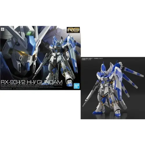Model Figurki Gundam - RG 1/144 Hi-v Gundam