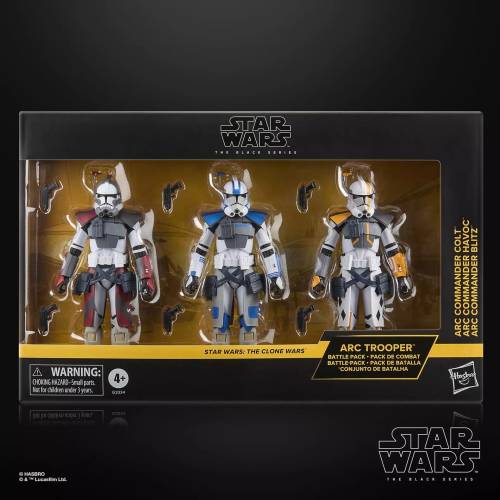 Hasbro - STAR WARS - Arc Trooper - Battle Pack 3 Figurine Black Series 15cm