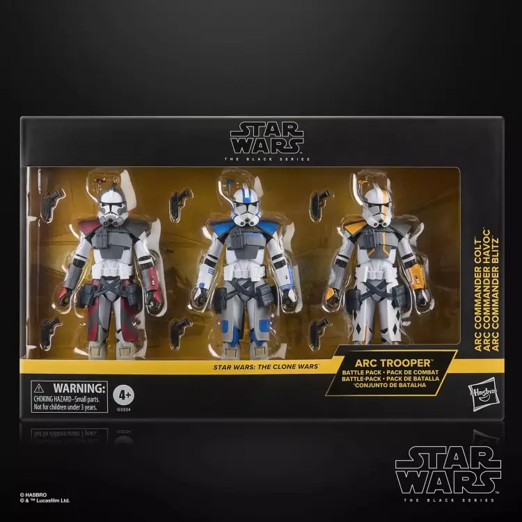 Hasbro - STAR WARS - Arc Trooper - Battle Pack 3 Figurine Black Series 15cm
