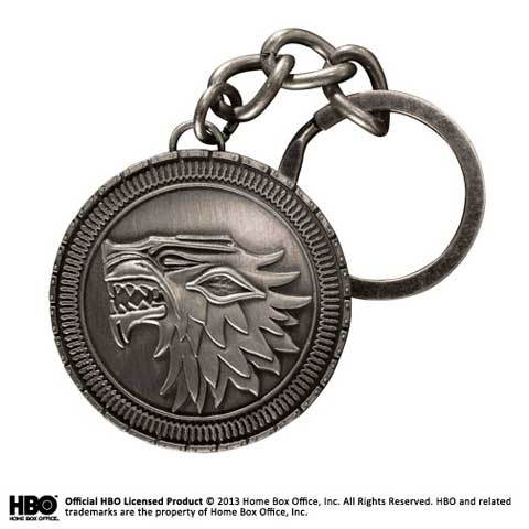 Noble Collection - GAMES OF THRONES - Stark - Keychain