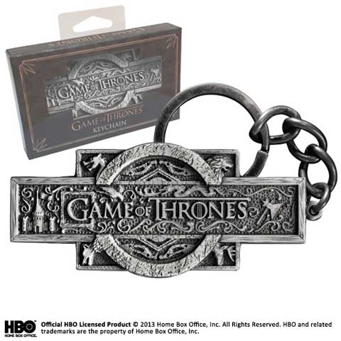 Noble Collection - GAMES OF THRONES - Logo - Keychain