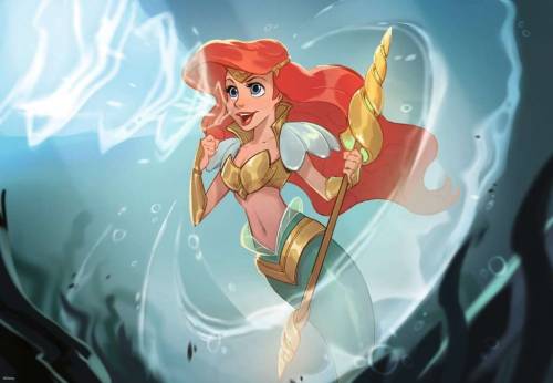 Ravensburger - LORCANA - Ariel "Sonic warrior" - Puzzle 300P