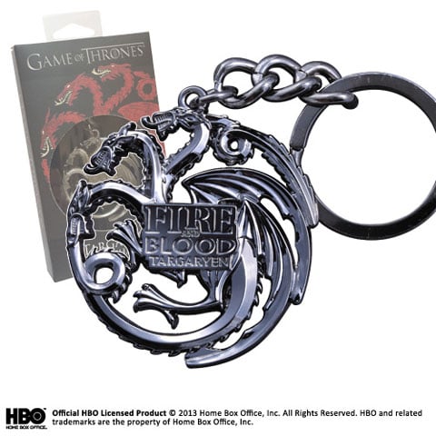 Noble Collection - GAMES OF THRONES - Targaryen - Keychain