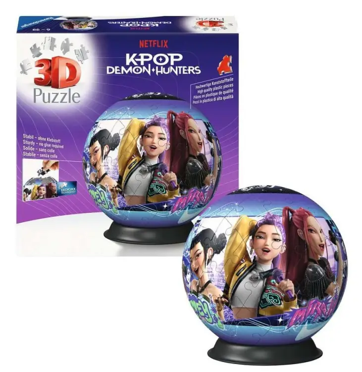 Ravensburger - K-POP DEMON HUNTERS - Puzzle Round 500p