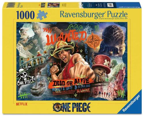 Ravensburger - ONE PIECE NETFLIX - Adventure Awaits - Puzzle 1000P
