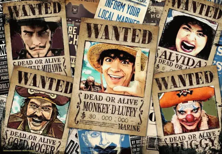Ravensburger - ONE PIECE NETFLIX - Wanted - Puzzle 300P