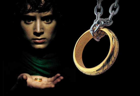 Noble Collection Lord of the Rings - The One Ring - Replika