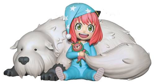 Plastoy - SPY X FAMILY - Anya & Bond sleep - Money Box PVC 18cm