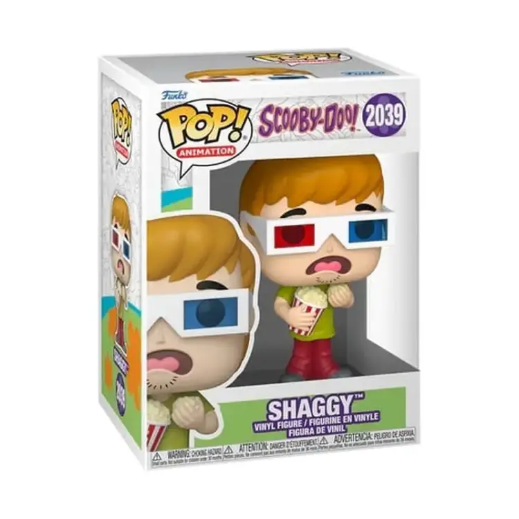 Funko POP! Scooby Doo -  Shaggy (in 3D glasses) #2039