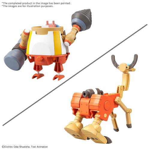Bandai Model Kit - ONE PIECE- Chopper Robo Supper 4&5 Kung Fu ...& Walk Hopper -Model Kit