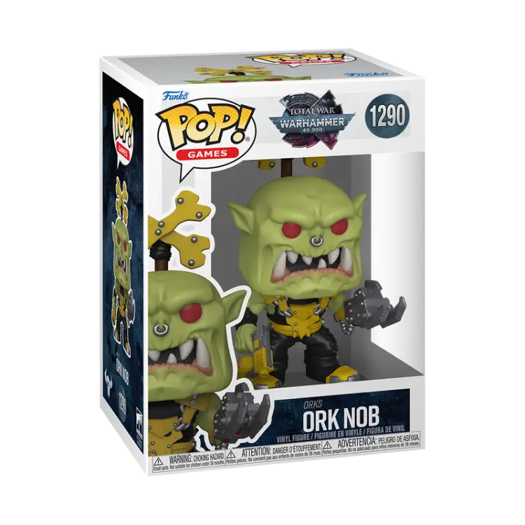 Funko - WARHAMMER 40K - POP Games N° 1290 - Ork Nob
