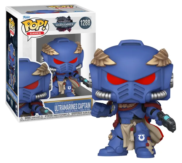 Funko - WARHAMMER 40K - POP Games N° 1288 - Captain Justian