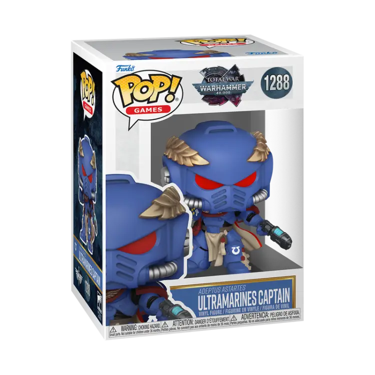 Funko - WARHAMMER 40K - POP Games N° 1288 - Captain Justian