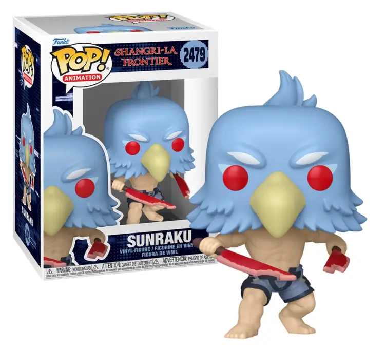 Funko - SHANGRI-LA FRONTIER - POP Animation N° 2479 - Sunraku with Chase