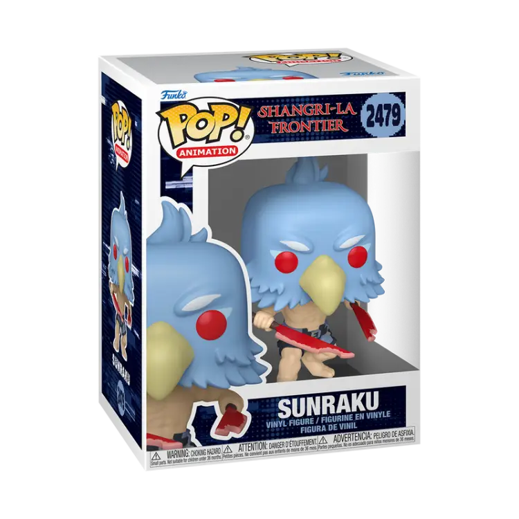 Funko - SHANGRI-LA FRONTIER - POP Animation N° 2479 - Sunraku with Chase