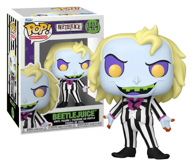 Funko - ANIMATED BEETLEJUICE - POP Animation N° 2424 - Beetlejuice