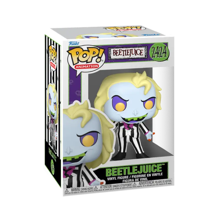 Funko - ANIMATED BEETLEJUICE - POP Animation N° 2424 - Beetlejuice
