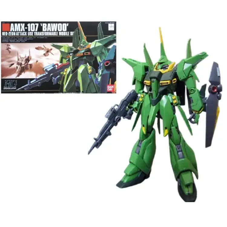 Model Figurki Gundam - High Grade Gunpla: AMX-107 Bawoo Neo-Zeon Attack 1 1/144