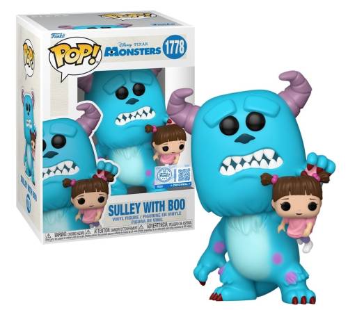 Funko - MONSTERS INC - POP Disney N° 1778 - Sulley with Boo