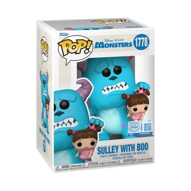 Funko - MONSTERS INC - POP Disney N° 1778 - Sulley with Boo