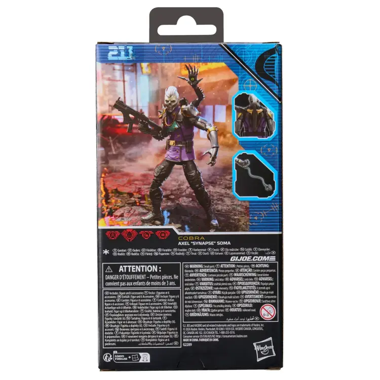Hasbro - GI JOE - Axel "Synapse" Soma - Figure Classified Series 15cm
