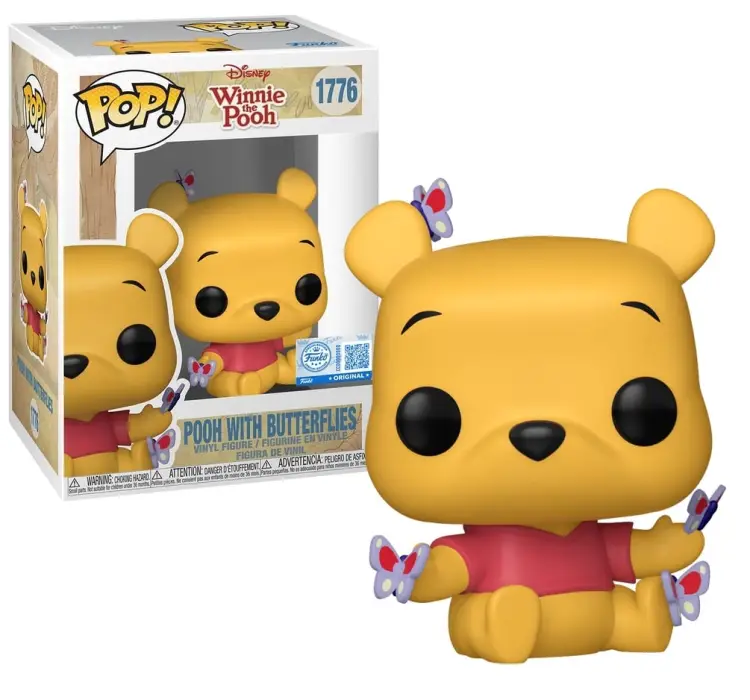 Funko - WINNIE THE POOH - POP Disney N° 1776 - Pooh with butterfly