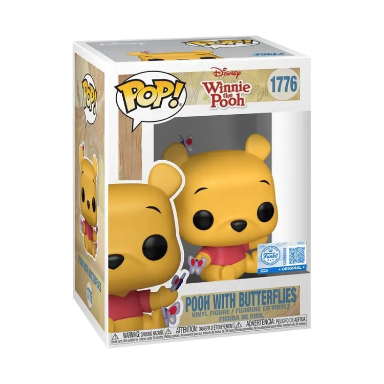 Funko - WINNIE THE POOH - POP Disney N° 1776 - Pooh with butterfly