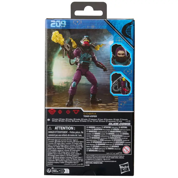 Hasbro - GI JOE - Toxo-Viper - Figure Classified Series 15cm