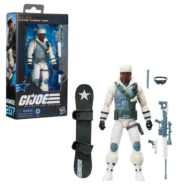 Hasbro - GI JOE - Clifton "Iceberg" Nash - Figure Classified Series 15cm