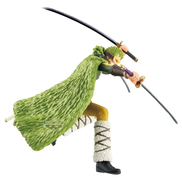 Banpresto - ONE PIECE - Roronoa Zoro - Figure Cross Posing 18cm