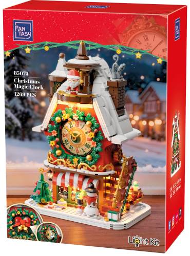 Pantasy - PANTASY - Christmas Magic Clock - Building block 1269 pcs