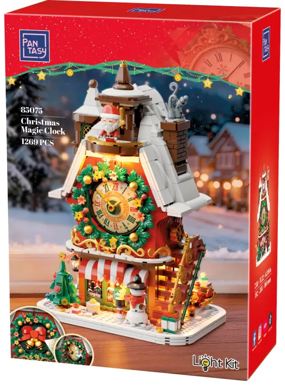 Pantasy - PANTASY - Christmas Magic Clock - Building block 1269 pcs