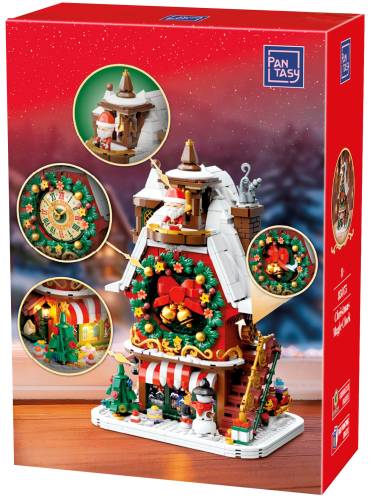 Pantasy - PANTASY - Christmas Magic Clock - Building block 1269 pcs