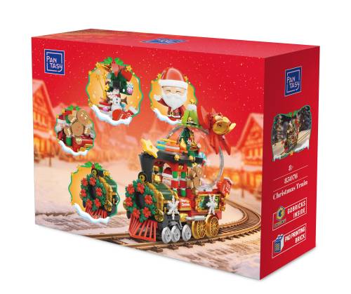 Pantasy - PANTASY - Christmas Train - Building block 588 pcs
