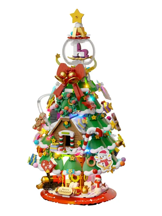 Pantasy - PANTASY - Christmas Tree - Building block 1056 pcs