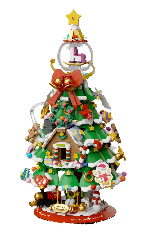 Pantasy - PANTASY - Christmas Tree - Building block 1056 pcs