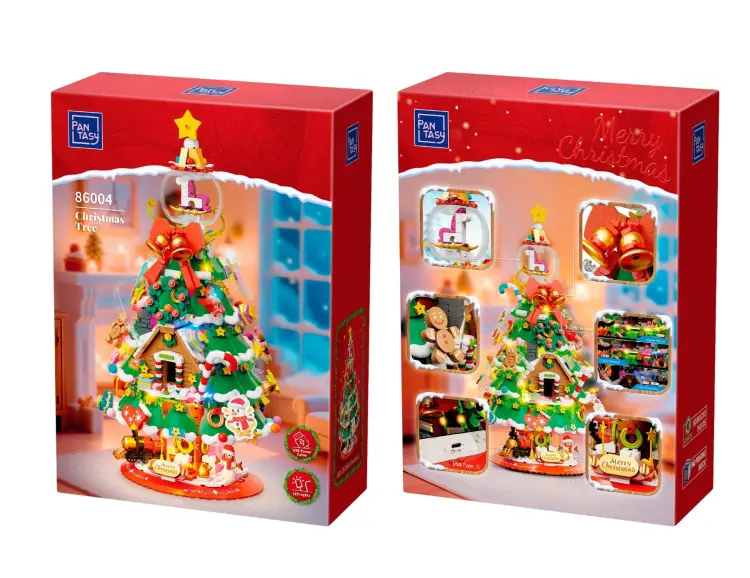 Pantasy - PANTASY - Christmas Tree - Building block 1056 pcs