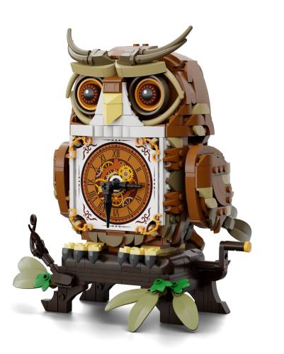 Pantasy - PANTASY - Owl Clock - Building block 897 pcs