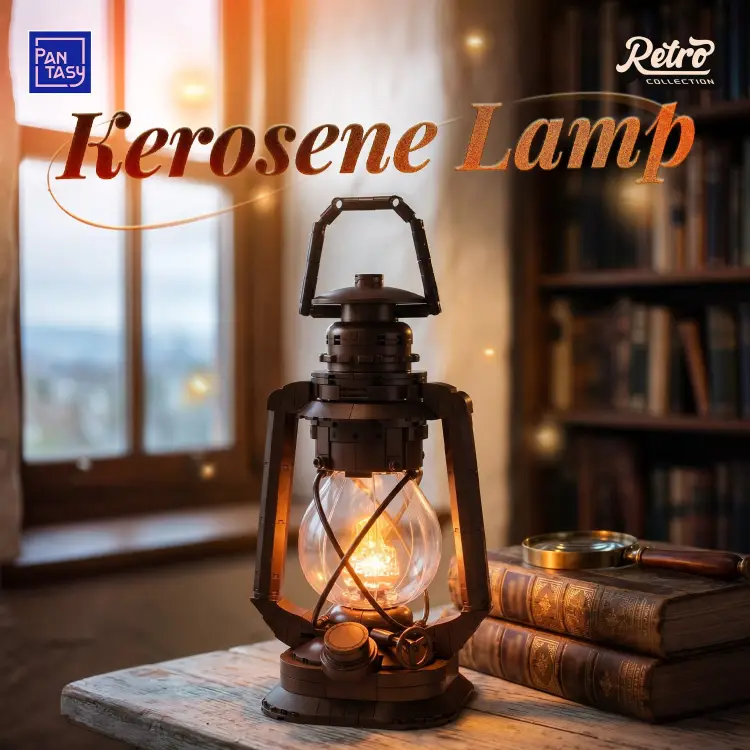 Pantasy - PANTASY - Kerosene Lamp - Building block 379 pcs