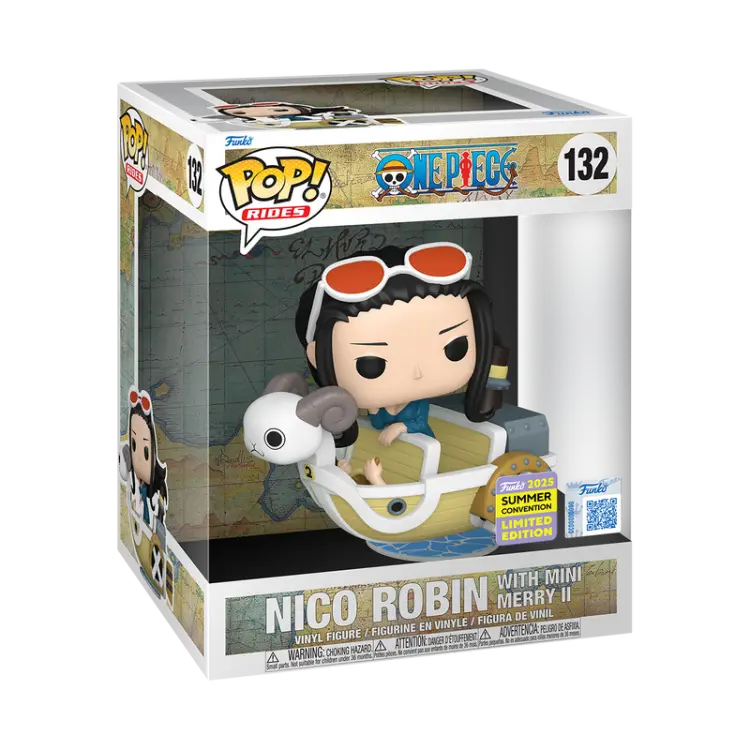 Funko POP! Nico Robin with Mini Merry #132
